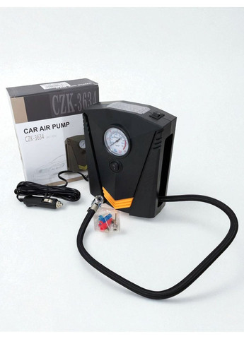 Автомобильный компрессор 12 V насос для подкачки шин автомобиля автокомпрессор от прикуривателя с фонариком No Brand (361385357)