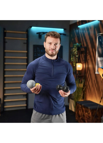 Набір масажних м'ячів TX-003MSB 3в1 для йоги та фітнесу PVC TREX Sport (361952285)