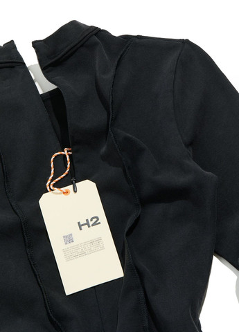 Комбинезон H&M однотонный чёрный кэжуал