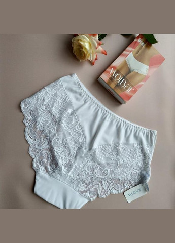 Розкішні тілесні з мереживом жіночі трусики mimi волбар розмір XL Wolbar (369612961)