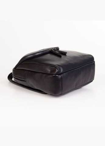 Жіночий рюкзак з натуральної шкіри 6017-45 чорний Karya (261481933)