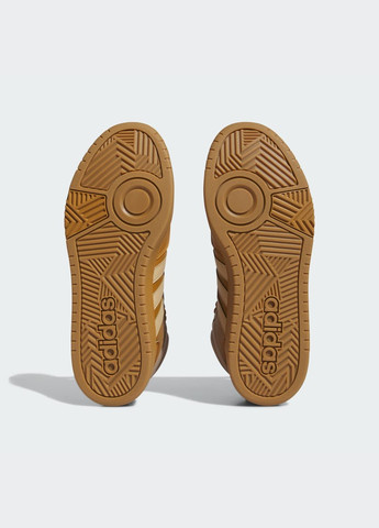 Коричневі Літні кросівки hoops 3.0 mid lifestyle basketball classic fur lining adidas