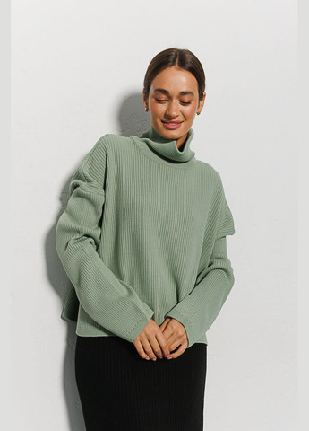 Салатовий демісезонний жіночий светр Arjen
