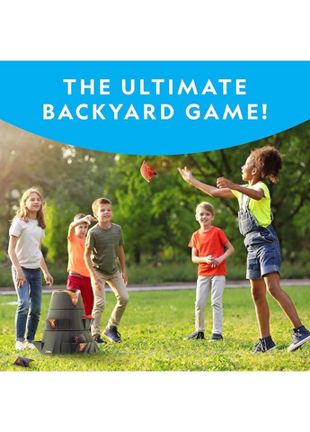 Развивающий набор для игры в корнхол Вулкан Volcano Bean Bag Toss Backyard Game Set National Geographic (365251414)
