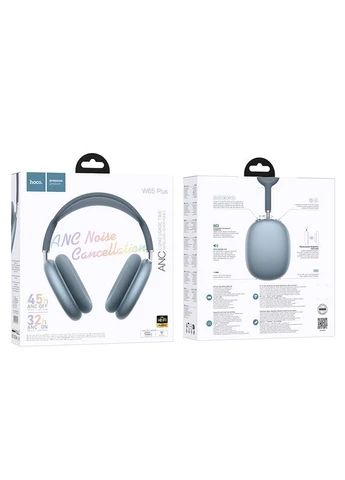 Бездротові накладні навушники W65 Plus Happy ANC BT headphones (6942007650427) Hoco W65 Plus ANC (382692640)