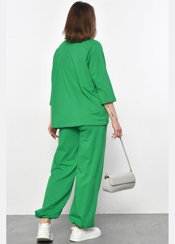 Спортивний костюм жіночий зеленого кольору Let's Shop (293765071)