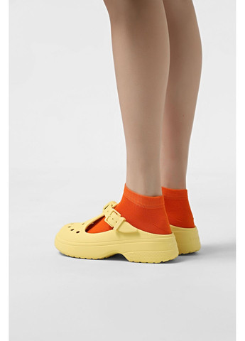 Оранжевые большой набор коротких носков. Ейсік (353492712)