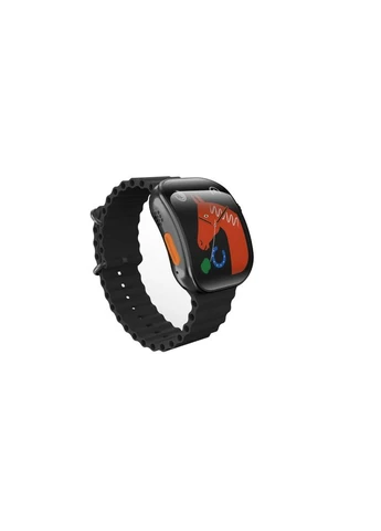 Смарт-годинник W&O IP67 49 мм Чорний Bluetooth 5.2 300 mAh No Brand X10 Ultra 3 (401167673)