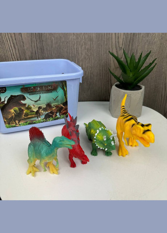Детский набор динозавров в коробке динозавры в боксе 46 штук Diy (338438587)