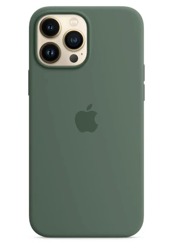 Чехол Silicone Case с MagSafe для Apple iPhone 13 Pro (6.1) (Eucalyptus) ААА [71187] No Brand (399558267)