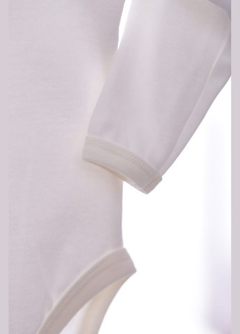 Боди с длинным рукавом интерлок молочный 86 см (41979) BABYKROHA (297200024)