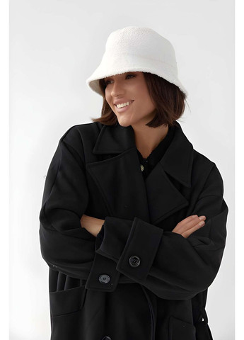 Жіноча утеплена панама баранець, букле, тепла, весна, осінь, зима, демісезон No Brand (362347825)