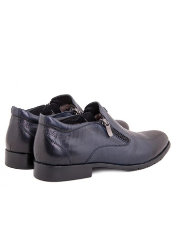 Темно-синие зимние ботинки 7154034-б цвет тёмно-синий Carlo Delari