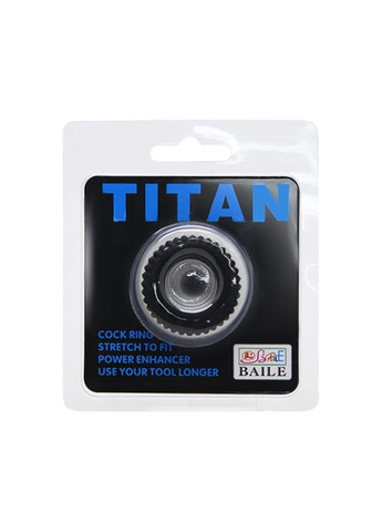 Ерекційне кільце Titan Cock Ring для посилення ерекції та продовження статевого акту LyBaile (325451931)