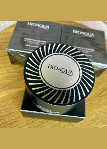 Патчі гідрогелеві з екстрактом перлів Black Pearl Crystal Clear Eye Mask 60 шт. Bioaqua (323158644)