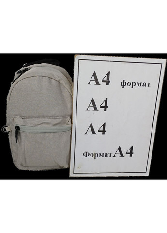 Маленький женский рюкзак 3L Антивор с RFid светло LS (369960166)