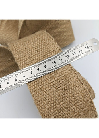 Лента джутовая (сумковая) 6 см | 65 метров Jutix (355980045)