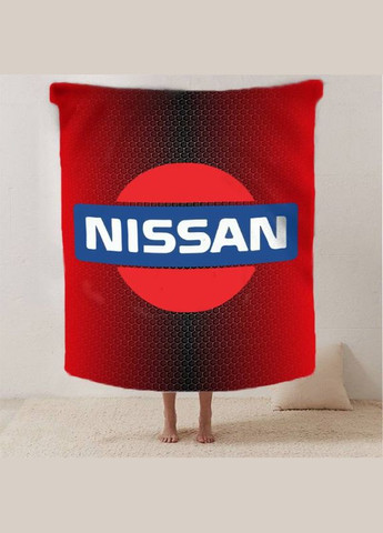 Плед 3D Red Nissan 12623 135х160 см FlexDress (364492651)