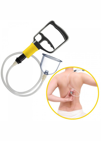 Вакуумні масажні банки для тіла (китайські/атницелюлітні банки) 24 шт з помпою (P-5907739319913) 4FIZJO (301733314)