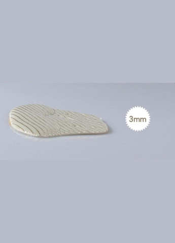 М'які накладки на задник кросівок для зменшення розміру та від натирань білого кольору 3мм No Brand (314808504)