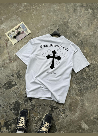 Чорно-біла комплект з двох оверсайз футболок🔱 Luna