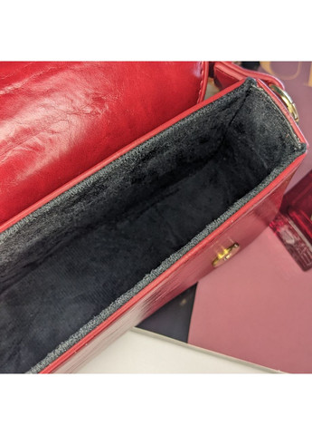 Сумка багет червоного кольору з еко шкіри з регульованим ременем у стилі jw pei No Brand (362588246)