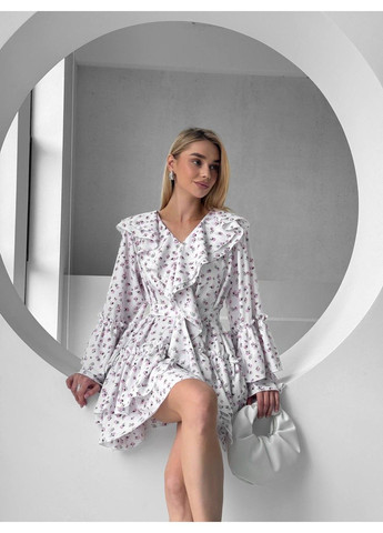 Белое женское платье в стиле бохо модель 2553\2 белый Україна