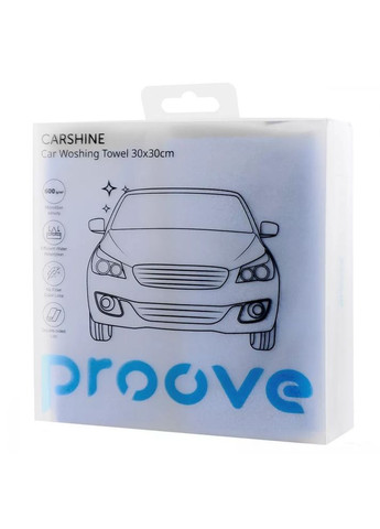 Автомобільна мікрофібра Carshine (30*30 cm) синя Proove (279555127)