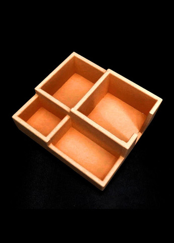 Серветниця з дерева Флувія грейпфрут (СЛФ-002054) No Brand (327868652)