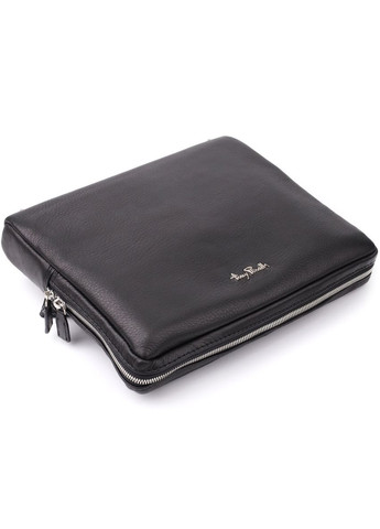 Мужская сумка для планшета из мягкой натуральной кожи 20846_1 (9594-28) nero Черный Tony Perotti (362046813)