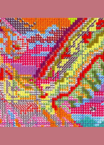 Набор для вышивания по нанесённой на канву схеме "Flying horse ". AIDA 14CT printed, 54*43 см Joy Sunday (313613007)