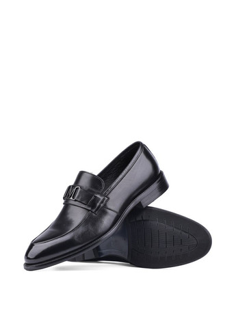 Черные мужские туфли kt1098-20m459 черная кожа Miguel Miratez