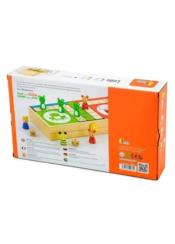Настольная игра Лудо (50064) Viga Toys (331298341)