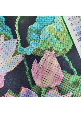 НАБІР ARHIBIS ТК-086 Просвітлений розум, набір для вишивання бісером картини з лотосами Tela Artis (369666187)