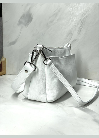 Сумка шкіряна жіноча Італія – 3 відділення, короткий і довгий ремінець, кросбоді Virginia Conti Кросбоді (341251977)