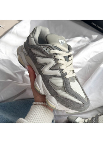 Сірі Осінні кросівки чоловічі і жіночі new balance 9060 grey | нью беланс 9060 сірі No Brand