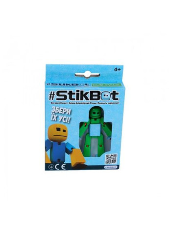 Фигурка для анимационного творчества (Зеленый) Stikbot (290110960)