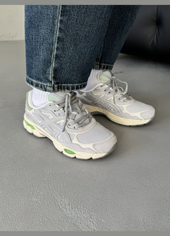 Сірі Осінні кросівки чоловічі і жіночі asics gel-nyc grey | асікс гель-нюк сірі No Brand