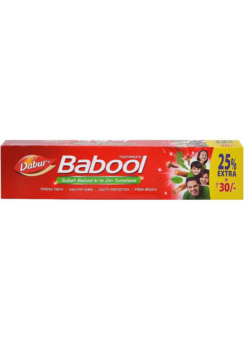 Зубна паста "Акація аравійська" Babool 90g (1290482-29468380) Dabur (368635472)
