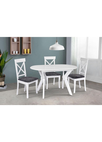 Стіл-трансформер кухонний розкладний BRIGHTON Білий 855408-02 855408 Comfort Line (355467875)