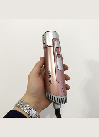 Щипці фен для волосся мультистайлер GM-4831 7в1 для сушіння та укладання з 3 температурами режимами та захистом Gemei (316226619)