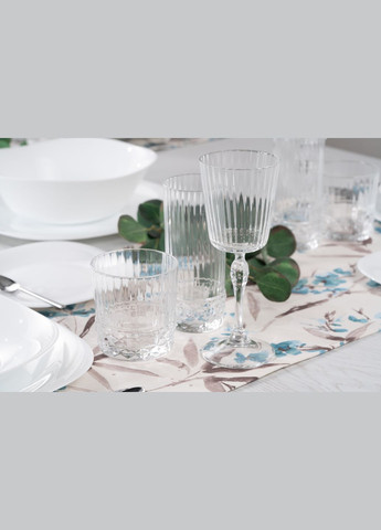 Набор стаканов низких America'20s, 370мл, h92мм, 6шт, стекло, прозрачный Bormioli Rocco (315889790)