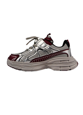 Сірі осінні дитячі кросівки на дівчинку сірі (amf1-3 a) Jong Golf