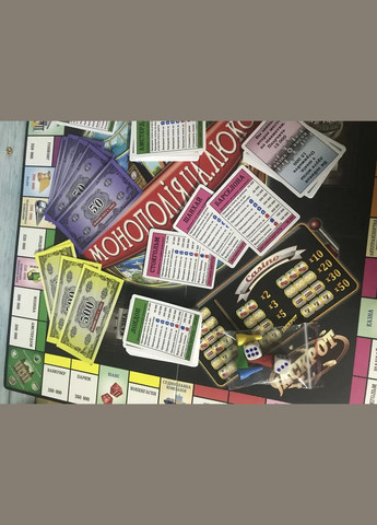 Настольная экономичная игра Монополия Люкс гофро Ост. /8/ Настольные игры Артос Artos Games (308989111)