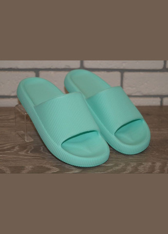 Шльопанці жіночі бірюзові Krok (319315028)