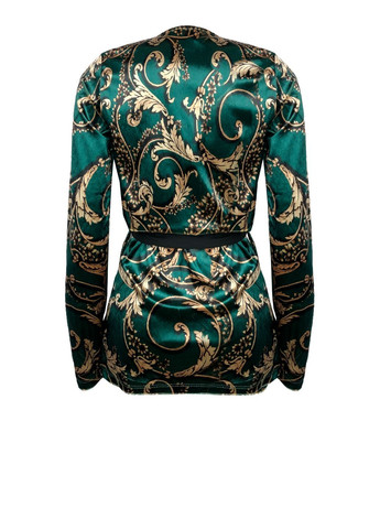 Зелена оксамитова блузка Rinascimento
