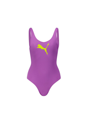 Фіолетовий демісезонний купальник swim women swimsuit 1p Puma