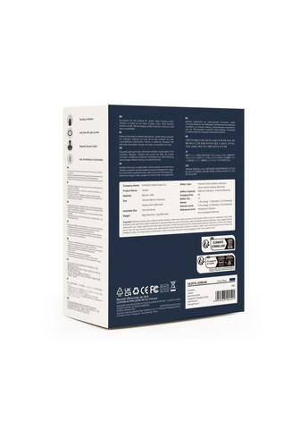 Анальная пробка G Jordan Navy Blue Svakom (303909906)