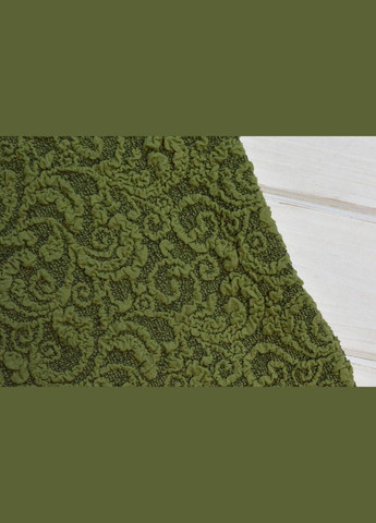 Жакардові чохли на стільці без спідниці Зелені Kayra (365730530)