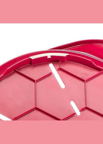 Пластиковый лежак для собак и котов Siesta Deluxe 10 бордовый 93.5х68х28.5 см 70210929 Ferplast (269341582)